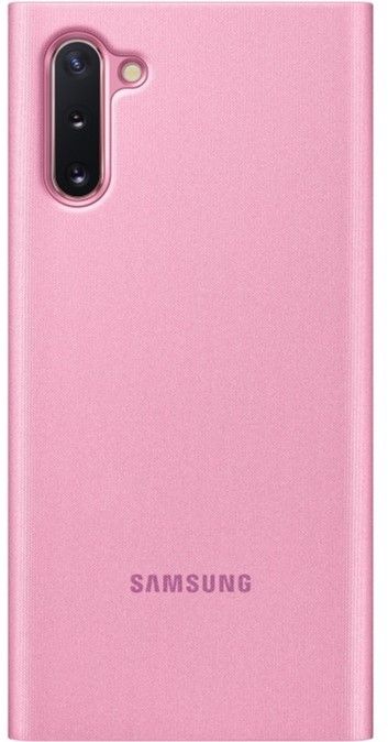 Акція на Чохол-книжка Samsung Clear View Cover для Samsung Galaxy Note 10 (EF-ZN970CPEGRU) Pink від Територія твоєї техніки - 2