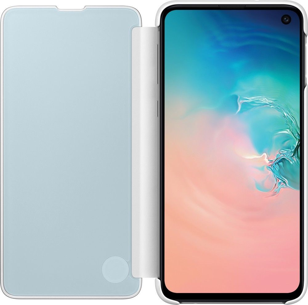 Акція на Чохол-книжка Samsung Clear View Cover для Samsung Galaxy S10e (EF-ZG970CWEGRU) White від Територія твоєї техніки - 3