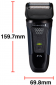 Электробритва Remington F2002 Style F2 - фото 4 - интернет-магазин электроники и бытовой техники TTT