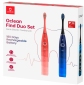 Електрична зубна щітка Oclean Find Duo Set Red and Blue  - фото 5 - інтернет-магазин електроніки та побутової техніки TTT