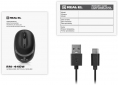 Миша Real-El RM-440W Wireless/Bluetooth Black  - фото 3 - інтернет-магазин електроніки та побутової техніки TTT