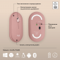 Миша Logitech Pebble M350s (910-007014) Tonal Rose - фото 6 - інтернет-магазин електроніки та побутової техніки TTT