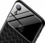 Панель Baseus Glass & Weaving для Apple iPhone Xr (WIAPIPH61-BL01) Black - фото 5 - интернет-магазин электроники и бытовой техники TTT