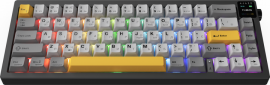 Клавіатура бездротова Ajazz AK650 Flying Fish Switch RGB (AK650-FF-BGY) Black  - фото 3 - інтернет-магазин електроніки та побутової техніки TTT