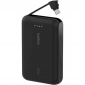 УМБ Belkin BoostCharge 10000 mAh 20W Built-In USB-C Cable PD (BPB021HQBK) Black - фото 3 - інтернет-магазин електроніки та побутової техніки TTT