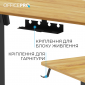 Стіл з електрорегулюванням висоти OfficePro ODE1470LW Light Wood/Black - фото 8 - інтернет-магазин електроніки та побутової техніки TTT