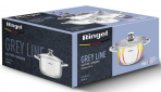Каструля Ringel Grey line 5.5 л 24 см (RG-2022-24) - фото 2 - інтернет-магазин електроніки та побутової техніки TTT
