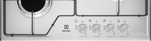 Варочная поверхность газовая Electrolux KGS6426SX - фото 4 - интернет-магазин электроники и бытовой техники TTT