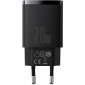 Мережевий зарядний пристрій Baseus Compact Quick Charger U+C 20W EU (CCXJ-B01) Black - фото 2 - інтернет-магазин електроніки та побутової техніки TTT