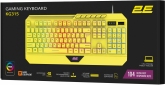 Клавиатура проводная 2E Gaming KG315 RGB USB (2E-KG315UYW) Yellow - фото 2 - интернет-магазин электроники и бытовой техники TTT