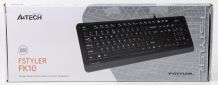 Клавіатура дротова A4Tech FK10 USB (4711421942959) Grey  - фото 6 - інтернет-магазин електроніки та побутової техніки TTT
