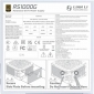 Блок питания Lian Li RS 80 PLUS Gold 1000W (G9P.RS1000G.W000.EU) White  - фото 5 - интернет-магазин электроники и бытовой техники TTT