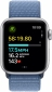 Apple Watch SE (2023) GPS 40mm Silver Aluminium Case with Winter Blue Sport Loop (MRE33QP/A) - фото 5 - интернет-магазин электроники и бытовой техники TTT