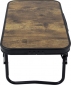 Стіл кемпінговий Bo-Camp Woodbine Compact 56x34 см (DAS303264) Black/Wood look - фото 2 - інтернет-магазин електроніки та побутової техніки TTT