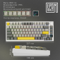 Клавіатура бездротова EPOMAKER Ajazz AK820 Pro 75% Flying Fish Switch Hot-Swap RGB UA Wireless/Bluetooth/USB (AK820-PRO-W-FF) White  - фото 14 - інтернет-магазин електроніки та побутової техніки TTT
