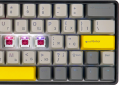 Клавіатура бездротова EPOMAKER EP64 60% Mulan Switch Hot-Swap RGB UA Wireless/Bluetooth/USB (EP64-B-M) Black  - фото 4 - інтернет-магазин електроніки та побутової техніки TTT
