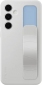 Накладка Samsung Standing Grip Case для Samsung Galaxy S24 FE (EF-GS721CJEGWW) Gray - фото 3 - інтернет-магазин електроніки та побутової техніки TTT