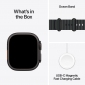 Apple Watch Ultra 3 GPS + Cellular 49mm Black Titanium Case with Black Ocean Band (MF0J4QP/A) - фото 3 - интернет-магазин электроники и бытовой техники TTT