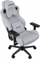 Кресло геймерское Anda Seat Kaiser Frontier XL (AD12YXL-17-G-F) Grey Linen Fabric - фото 3 - интернет-магазин электроники и бытовой техники TTT