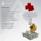 Клавиатура проводная Ajazz NK68 Red Switch USB (NK68-R-W) White  - фото 2 - интернет-магазин электроники и бытовой техники TTT