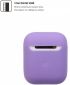 Чехол для наушников Ultrathin Silicone Case для Apple AirPods 2 Purple - фото 3 - интернет-магазин электроники и бытовой техники TTT