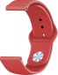 Ремешок BeCover для Amazfit Stratos/ Stratos 2/2S/3 / Amazfit GTR 2 / Amazfit GTR 47mm / Amazfit GTR Lite 47mm / Amazfit Nexo / Amazfit Pace (706368) Red  - фото 2 - интернет-магазин электроники и бытовой техники TTT