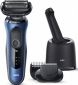 Електробритва-тример BRAUN Series 6 60-B7500cc Blue/Black - фото 2 - інтернет-магазин електроніки та побутової техніки TTT