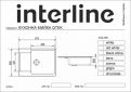 Кухонна мийка INTERLINE SPRING old white - фото 2 - інтернет-магазин електроніки та побутової техніки TTT