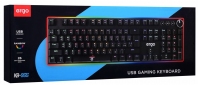 Клавиатура проводная Ergo KB-955 USB Black - фото 6 - интернет-магазин электроники и бытовой техники TTT