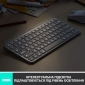 Клавиатура беспроводная Logitech MX Keys Mini For Mac Wireless Illuminated (920-010526) Pale Grey  - фото 5 - интернет-магазин электроники и бытовой техники TTT