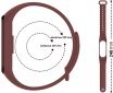 Ремінець BeCover для Xiaomi Mi Smart Band 5 (BC_705557) Red Wine - фото 3 - інтернет-магазин електроніки та побутової техніки TTT