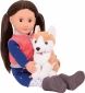 Кукла Our Generation Лесли с собакой 46 см (BD31201Z) - фото 2 - интернет-магазин электроники и бытовой техники TTT
