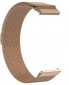 Ремінець BeCover Milanese Style для LG Watch Sport W280A (20mm) (707696) Brown - фото 2 - інтернет-магазин електроніки та побутової техніки TTT