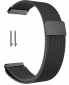 Ремешок BeCover Milanese Style для Xiaomi Mi Watch (20mm)/Garmin Vivoactive 3S/4S/Venu 2С/Canyon CNS-SW71SS/Mobvoi TicWatch C2/Withings Activite Steel/HUAWEIHONOR S1 (707689) Gray - фото 3 - интернет-магазин электроники и бытовой техники TTT