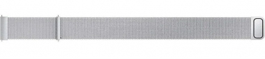 Ремінець BeCover Milanese Style для Xiaomi Mi Watch (20mm)/Garmin Vivoactive 3S/4S/Venu 2С/Canyon CNS-SW71SS/Mobvoi TicWatch C2/Withings Activite Steel/HUAWEIHONOR S1 (707691) Silver - фото 2 - інтернет-магазин електроніки та побутової техніки TTT