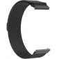 Ремешок BeCover Milanese Style для Garmin Vivoactive 3 (20mm)/3 Music/Vivomove HR/Vivomove (707711) Black - фото 2 - интернет-магазин электроники и бытовой техники TTT