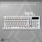 Клавиатура проводная Ajazz AF98 USB (AF98-W) White  - фото 7 - интернет-магазин электроники и бытовой техники TTT