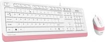 Комплект проводной A4Tech F1010 (4711421947367) Pink/White - фото 4 - интернет-магазин электроники и бытовой техники TTT