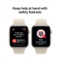 Apple Watch SE 3 GPS + Cellular 40mm Midnight Aluminium Case with Navy Blue Sport Band - S/M (MJLG4RK/A) - фото 6 - интернет-магазин электроники и бытовой техники TTT