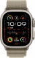 Apple Watch Ultra 2 GPS + Cellular, 49mm Titanium Case with Olive Alpine Loop - Medium (MREY3UL/A) - фото 2 - интернет-магазин электроники и бытовой техники TTT