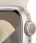 Apple Watch Series 9 GPS 45mm Starlight Aluminium Case with Starlight Sport Band - S/M (MR963QP/A) - фото 3 - интернет-магазин электроники и бытовой техники TTT