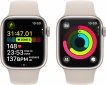 Apple Watch Series 9 GPS 45mm Starlight Aluminium Case with Starlight Sport Band - M/L (MR973QP/A) - фото 5 - інтернет-магазин електроніки та побутової техніки TTT