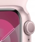 Apple Watch Series 9 GPS 45mm Pink Aluminium Case with Light Pink Sport Band - M/L (MR9H3QP/A) - фото 3 - интернет-магазин электроники и бытовой техники TTT
