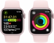 Apple Watch Series 9 GPS 45mm Pink Aluminium Case with Light Pink Sport Band - M/L (MR9H3QP/A) - фото 5 - інтернет-магазин електроніки та побутової техніки TTT