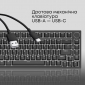 Клавіатура дротова Ajazz AK820 Red Switch USB-C (AK820-R-B) Black  - фото 2 - інтернет-магазин електроніки та побутової техніки TTT