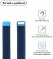 Ремінець ArmorStandart Milanese Loop Band для Apple Watch All Series 38-40mm (ARM48698) Dark Blue - фото 2 - інтернет-магазин електроніки та побутової техніки TTT