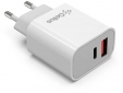 Сетевое зарядное устройство Gelius Merge GP-HC060 GAN USB + Type-C 35 Вт QC / PD / PPS (2099900994036) White - фото 3 - интернет-магазин электроники и бытовой техники TTT
