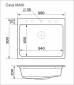 Кухонна мийка Interline CAVA MAXI Terra - фото 6 - інтернет-магазин електроніки та побутової техніки TTT