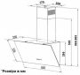 Вытяжка INTERLINE TEFFI WH A/60/GL/PB - фото 2 - интернет-магазин электроники и бытовой техники TTT