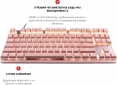 Клавиатура беспроводная Motospeed GK82 Outemu Red USB/Wireless (mtgk82pmr) Pink  - фото 3 - интернет-магазин электроники и бытовой техники TTT